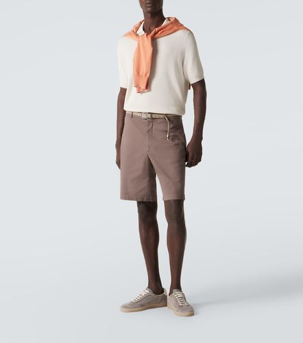 Bermuda in misto cotone - Brunello Cucinelli - Modalova