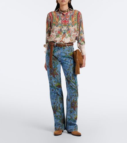 Etro Floral flared jeans - Etro - Modalova
