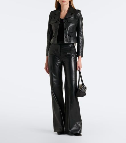 Leather flared pants - Dorothee Schumacher - Modalova