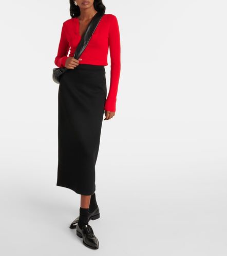 S Max Mara Jersey midi skirt - 'S Max Mara - Modalova