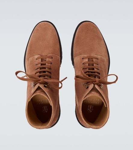 Suede ankle boots - Brunello Cucinelli - Modalova