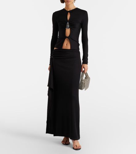 Cutout ribbed-knit top - Christopher Esber - Modalova