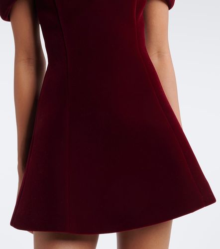 Abito corto off-shoulder in velluto - David Koma - Modalova