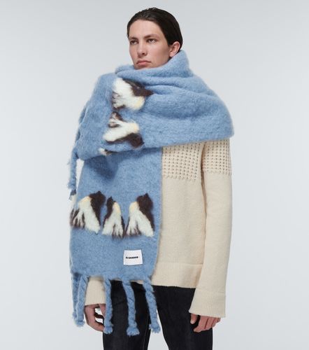 Sciarpa in misto lana e mohair - Jil Sander - Modalova