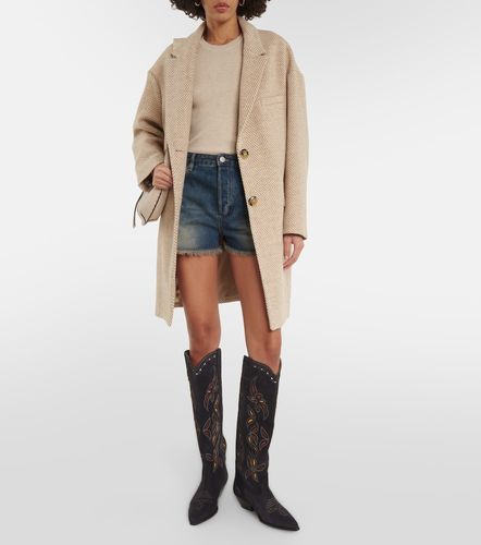 Denvee suede cowboy boots - Isabel Marant - Modalova