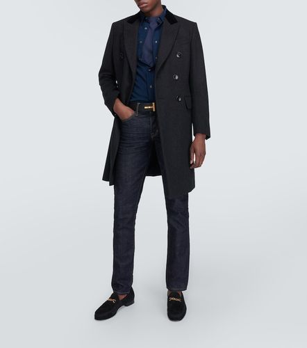 Camicia Western in velluto a coste di cotone - Tom Ford - Modalova