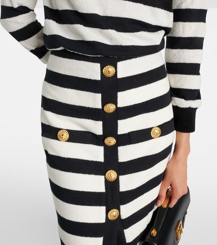 Balmain Striped midi skirt - Balmain - Modalova