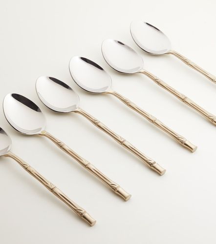 Cubertería de 24 piezas Bamboo de acero inoxidable - Bitossi - Modalova