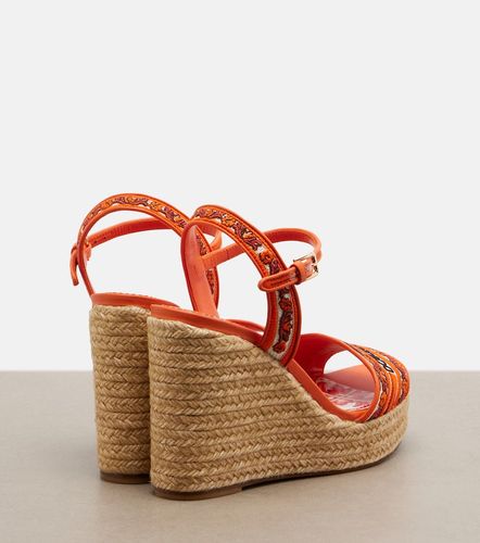 Espadrillas con zeppa e ricamo - Dolce&Gabbana - Modalova