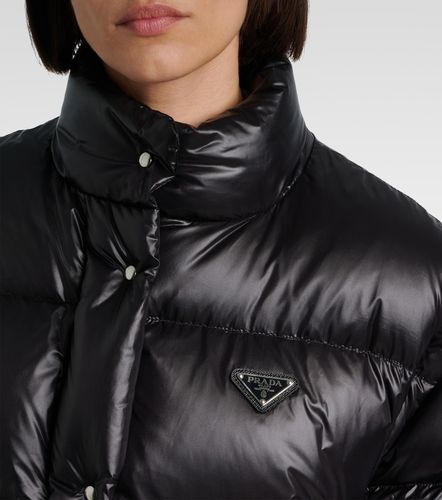Prada Re-Nylon crop down jacket - Prada - Modalova