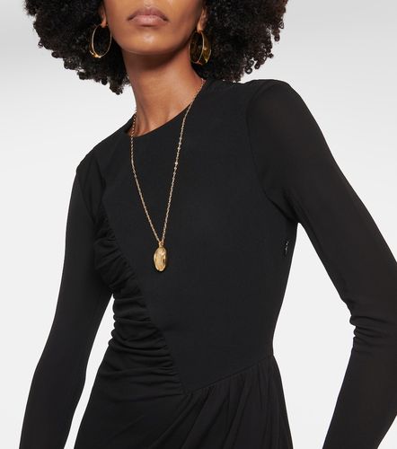 Tory Burch Abito midi con ruches - Tory Burch - Modalova
