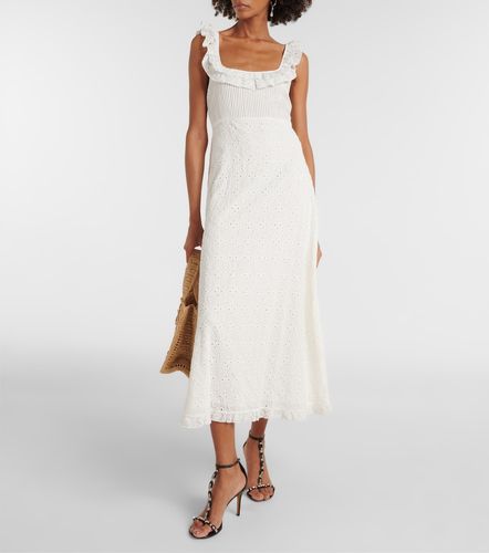 Rixo Vestido midi Patsy de algodón - Rixo - Modalova