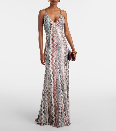 Missoni Abito lungo a zig-zag - Missoni - Modalova