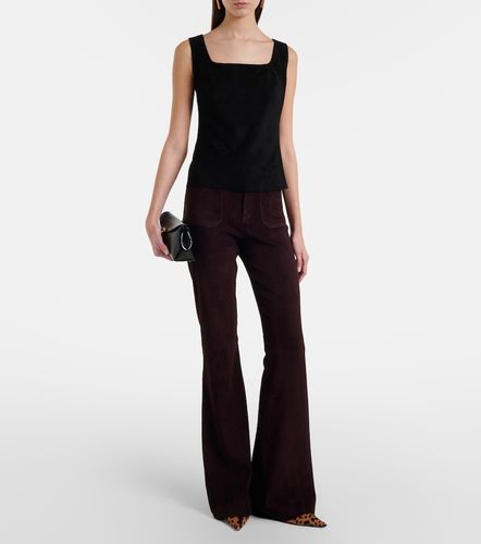 Pantaloni flared Laurent in suede - Stouls - Modalova