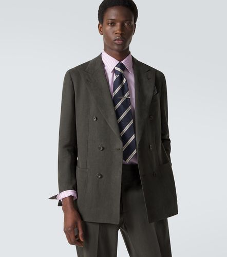 Dunhill Cravatta in seta a righe - Dunhill - Modalova