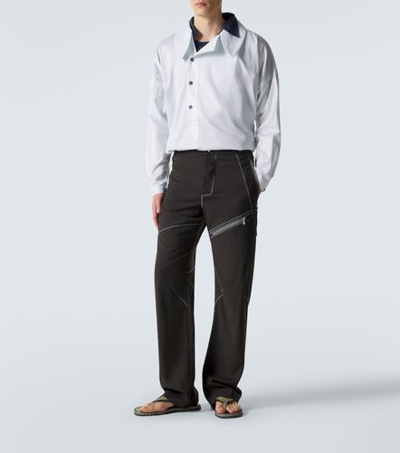 Camicia Kest in cotone a righe - Kiko Kostadinov - Modalova