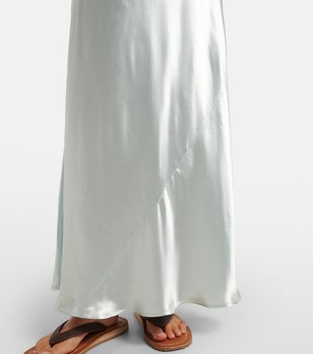 Miu Miu Vestido largo de satén - Miu Miu - Modalova
