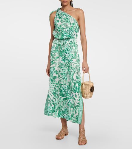 Isabelle printed one-shoulder kaftan - Poupette St Barth - Modalova
