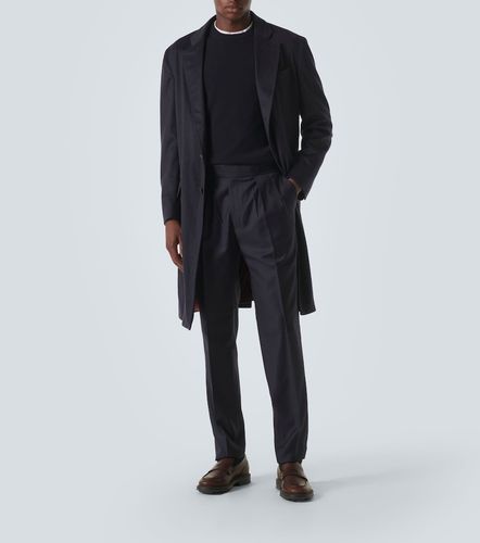 Manny virgin wool straight pants - Rubinacci - Modalova
