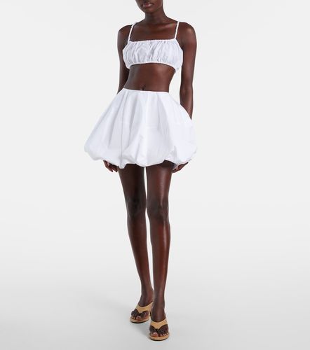 Alaïa Top bralette in cotone - Alaia - Modalova