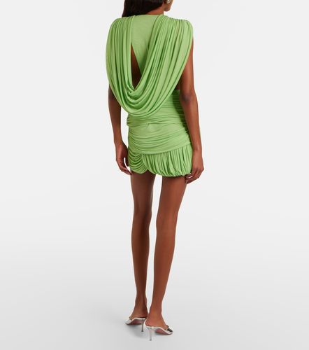 Beach Glass draped jersey miniskirt - Christopher Esber - Modalova