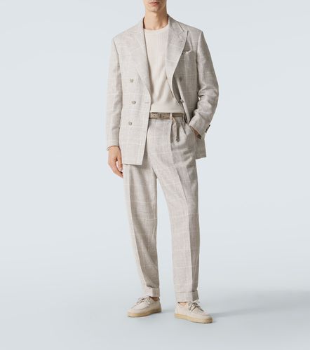 Pullover in cotone a coste - Brunello Cucinelli - Modalova