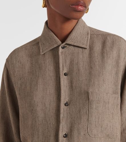 Camicia André in crêpe di lino - Loro Piana - Modalova