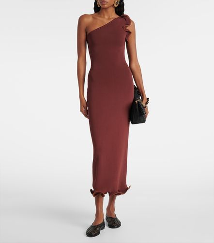 Same Knitted ruffled midi dress - Same - Modalova