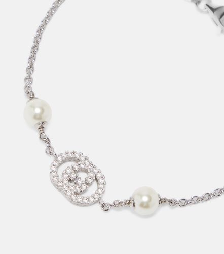 Pulsera de cadena Interlocking G adornada - Gucci - Modalova