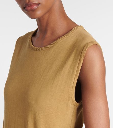 Top de punto de algodón con lazada - Lemaire - Modalova
