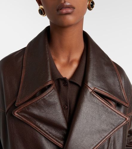 Jacques Wei Giacca biker in pelle - Jacques Wei - Modalova