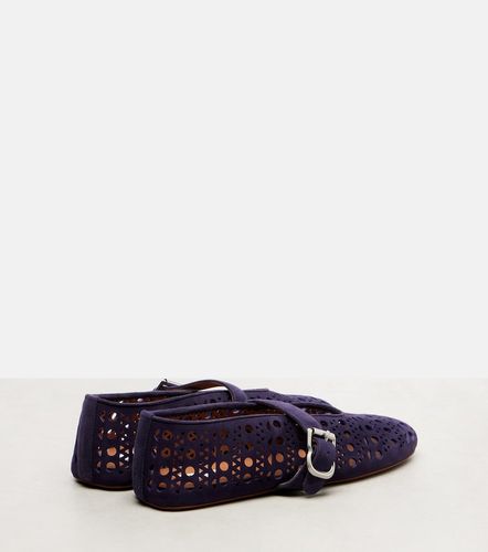 Alaia Vienne suede ballet flats - Alaia - Modalova