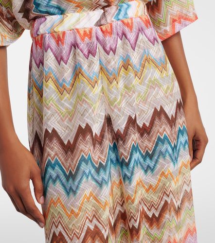 Missoni Pantaloni regular a zig zag - Missoni - Modalova