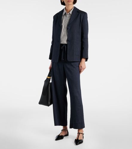 Derna linen-blend twill blazer - 'S Max Mara - Modalova