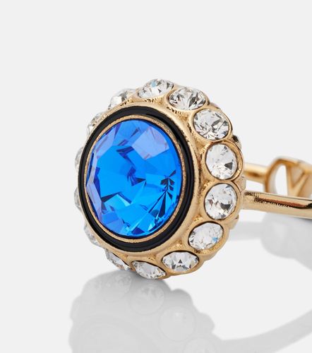 VLogo crystal-embellished ring - Valentino - Modalova
