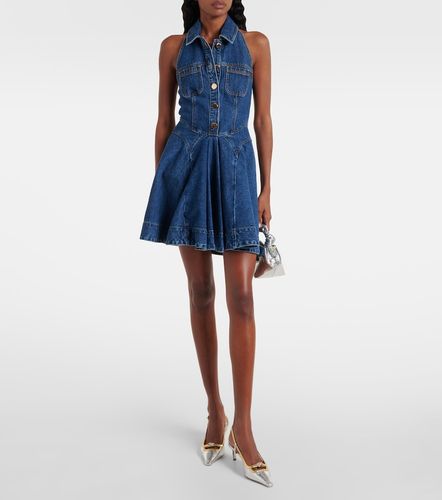 Self-Portrait Vestido midi de denim - Self-Portrait - Modalova