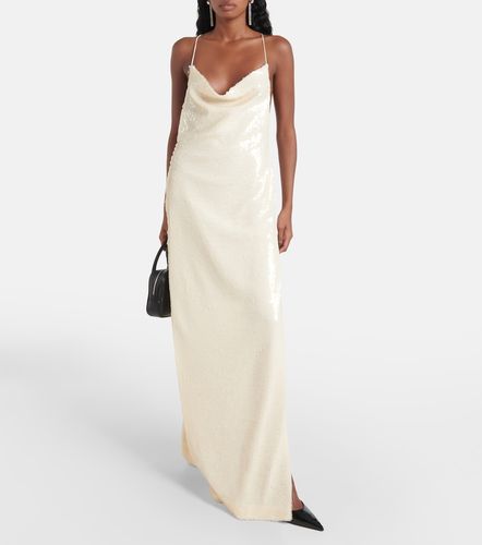 Sequined open-back gown - Magda Butrym - Modalova