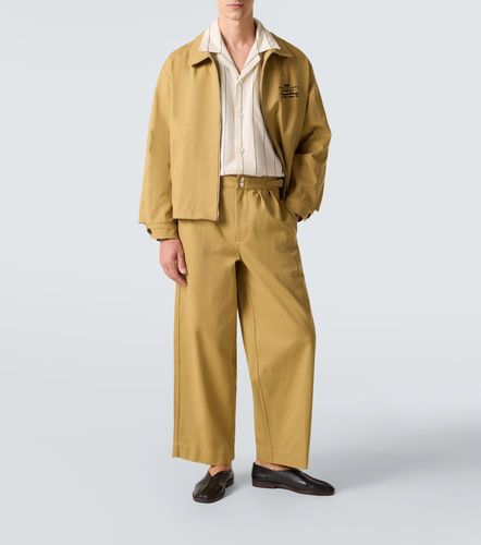 Pantaloni in twill di cotone a gamba larga - Bode - Modalova