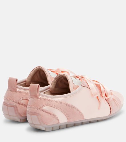 Sneakers Ballerina Grip in raso e suede - Simone Rocha - Modalova