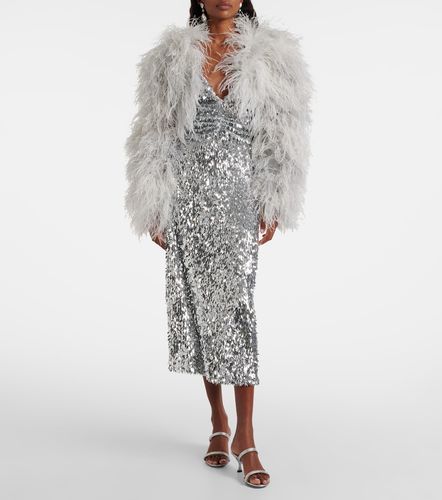 Abito midi con paillettes - Dolce&Gabbana - Modalova