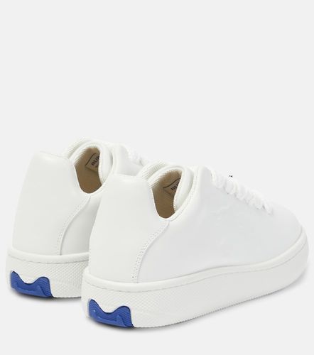 Burberry Box leather sneakers - Burberry - Modalova