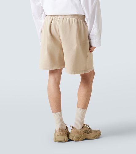 Shorts de algodón con efecto desgastado - Balenciaga - Modalova