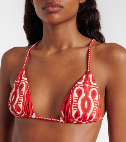 Top de bikini estampado - Johanna Ortiz - Modalova