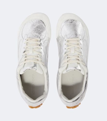Orbit Flash metallic leather sneakers - Bottega Veneta - Modalova