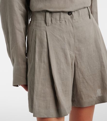 Brunello Cucinelli Shorts de lino - Brunello Cucinelli - Modalova
