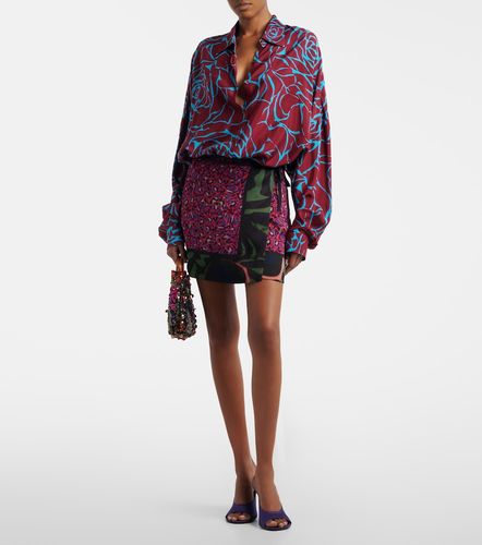 Dries Van Noten Printed wrap skirt - Dries Van Noten - Modalova