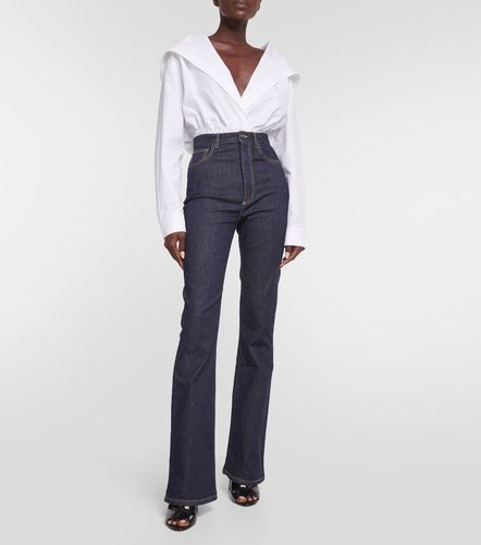 Alaïa Body de algodón con capucha - Alaia - Modalova