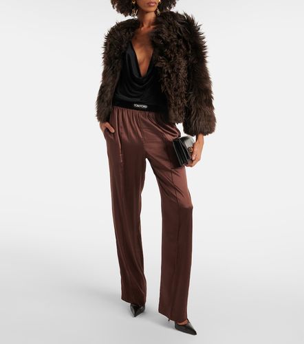 Tom Ford Top in jersey - Tom Ford - Modalova