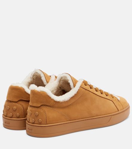 Classic shearling-lined suede sneakers - Tod's - Modalova