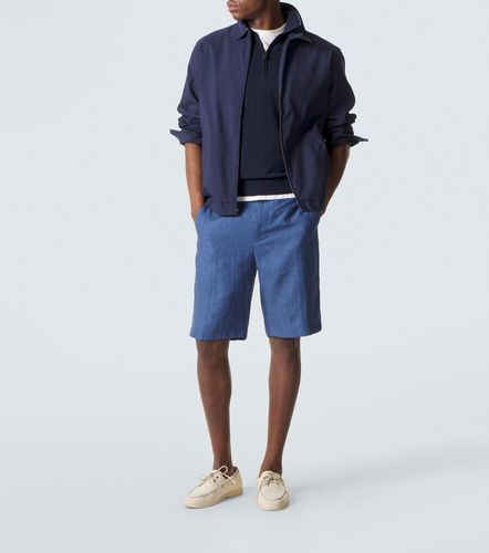 Canali Bermudas de lino - Canali - Modalova